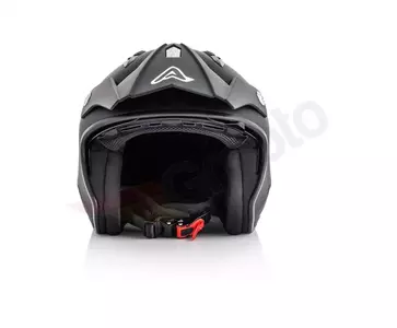 Casque moto trial avec visière Acerbis Aria XL noir-2