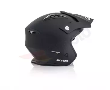 Capacete de motociclismo de trial com viseira Acerbis Aria XL preto-5