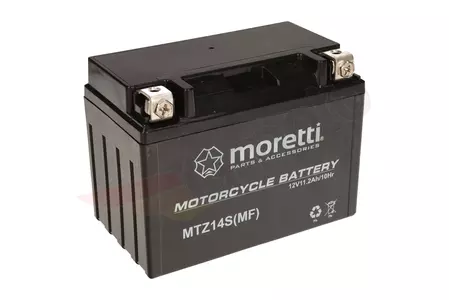 Bateria de gel 12V 11,2 Ah Moretti YTZ14S MTZ14S-2