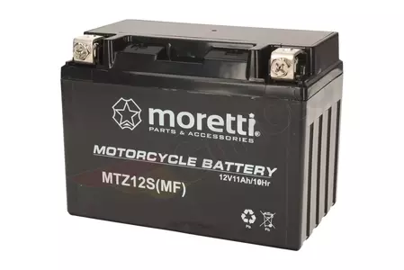 Gelbatterij 12V 11 Ah Moretti YTZ12S (MTZ12S) - AKUMTZ12SXXXMOR000