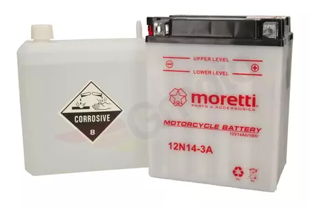Akumulator standardowy 12V 14 Ah Moretti 12N14-3A