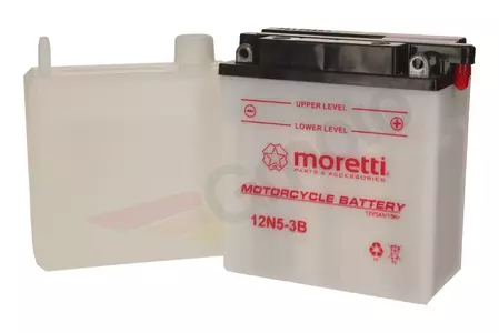 Batería estándar 12V 5 Ah Moretti 12N5-3B-1