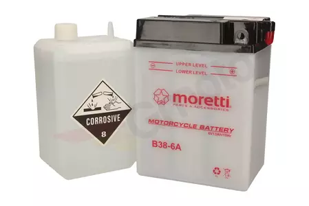 Akumulator standardowy 6V 3 Ah Moretti B38-6A 