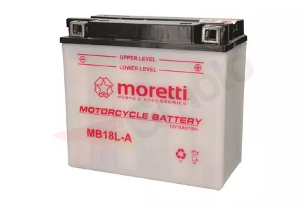 Akumulator standardowy 12V 18Ah Moretti YB18L-A (MB18L-A)-2