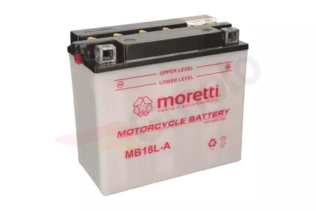 Standardní baterie 12V 18Ah Moretti YB18L-A (MB18L-A)-3