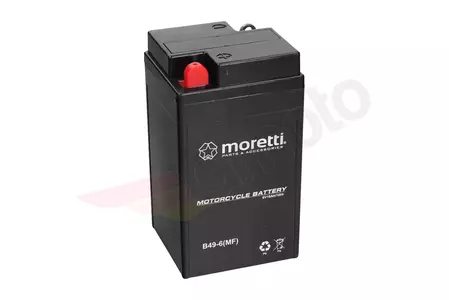 Gelbatteri 6V 10 Ah Moretti B49-6 WSK 125 M06-2