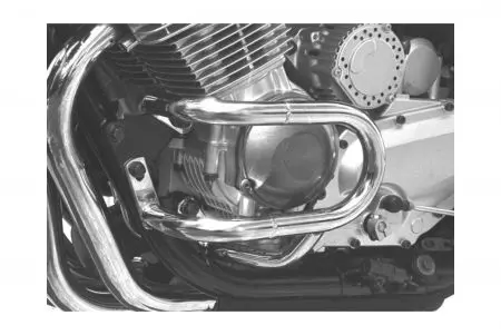 Motorbeschermers Fehling 7510Z Yamaha chroom motordeksels - 7510