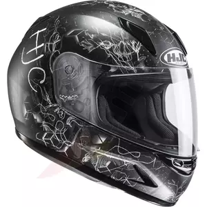 Dječja motociklistička kaciga za cijelo lice HJC CL-Y Junior Vela BLACK/GREY S-1