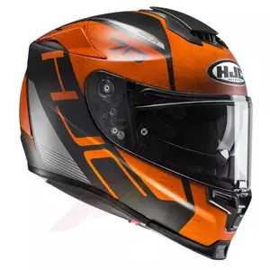 HJC R-PHA-70 Vias crna/narančasta XS motociklistička kaciga koja pokriva cijelo lice-1