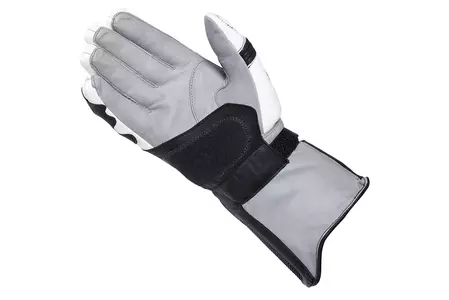 Held Phantom II negru/alb 10 mănuși de motocicletă din piele de culoare neagră/albă-2