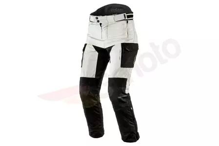 Rebelhorn Hardy Pro tekstilne motociklističke hlače crno-sive 4XL-1