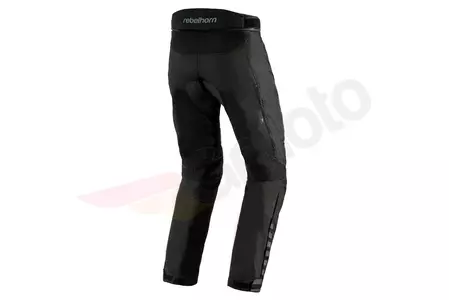 Tekstilne motociklističke hlače Rebelhorn Hiker II, crne XXL-2