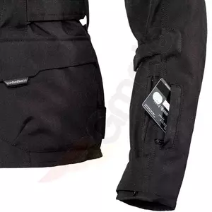 Rebelhorn Hiker II giacca da moto in tessuto nero-fluo S-4