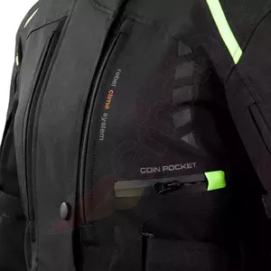 Rebelhorn Hiker II jachetă de motocicletă din material textil negru-fluo S-6