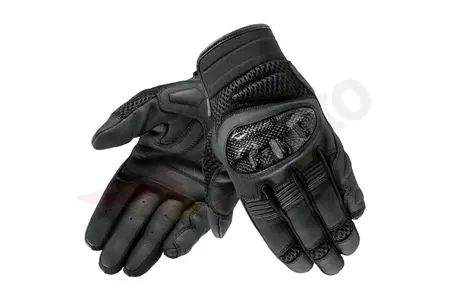Rebelhorn Gap II kožne motociklističke rukavice, crne, 3XL - RH-GLV-GAP-II-01-3XL