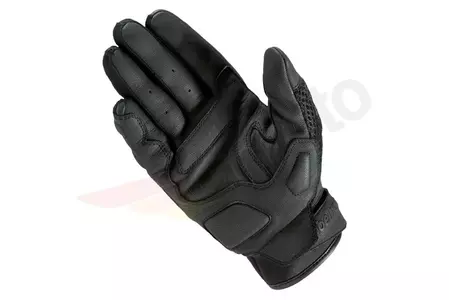 Kožne motociklističke rukavice Rebelhorn Gap II, crne, XL-3
