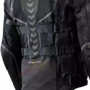 Rebelhorn Scandal giacca estiva da moto nera XS-5