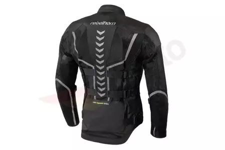Rebelhorn Scandal chaqueta de moto de verano negro S-2