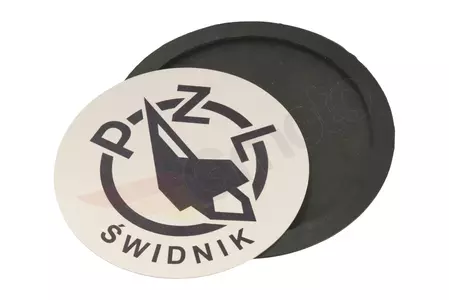 Gummipakning + PZL-emblem til WSK 125-brændstoftank-3