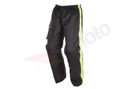 Modeka Ax-Dry pantalon de pluie noir-néon M-1