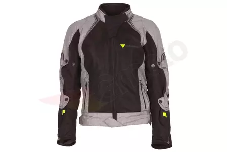 Modeka Breeze Lady jachetă de motocicletă din material textil negru/gri 34-1