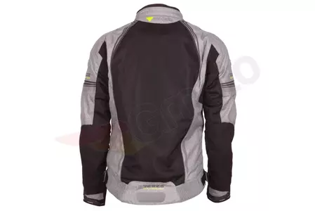 Modeka Breeze Lady jachetă de motocicletă din material textil negru/gri 34-2