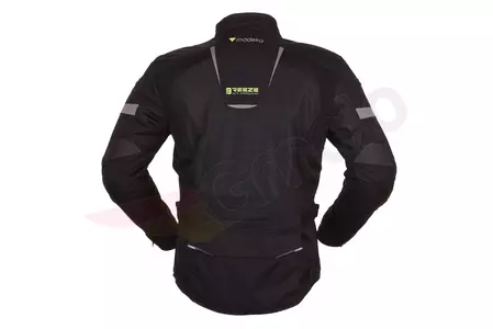 Modeka Breeze Jachetă lungă de motocicletă din material textil, negru 3XL-2