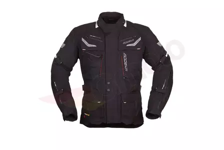 Modeka Chekker tekstilna motoristička jakna, crna 5XL-1