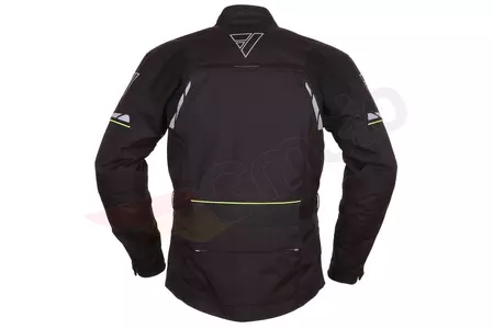 Modeka Crookton textilná bunda na motorku čierna 3XL-2