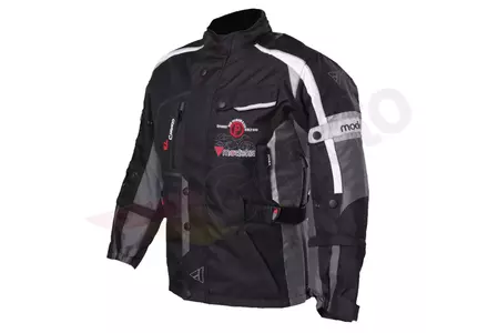 Modeka EL Chango otroška motoristična jakna črno-siva 140-1