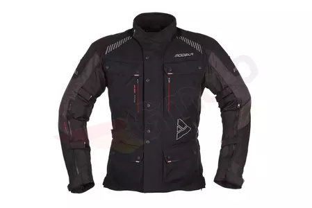 Modeka Nakaro Pro giacca da moto in tessuto nero 4XL-1