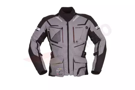 Tekstilna motociklistička jakna Modeka Panamericana crno-siva L-1