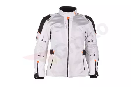 Modeka Upswing Lady jachetă de motocicletă din material textil cenușie 36-1