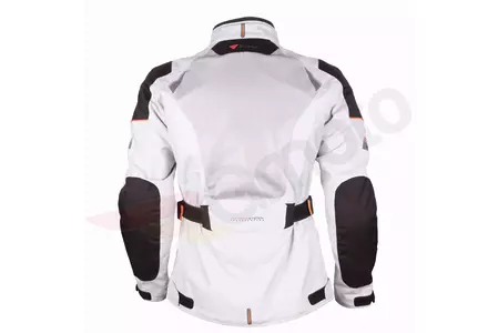 Modeka Upswing Lady jachetă de motocicletă din material textil cenușie 42-2