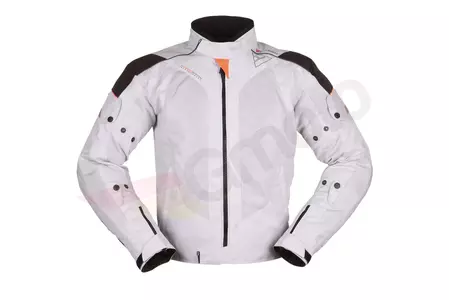 Modeka Upswing chaqueta de moto textil ceniza 3XL-1