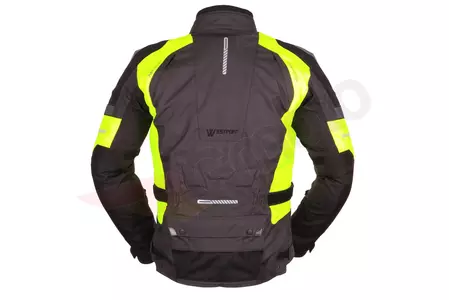 Modeka Westport giacca da moto in tessuto nero-neon 3XL-2