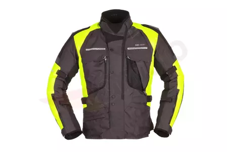 Modeka Westport crna i neonska XXL tekstilna motoristička jakna-1