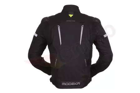 Modeka Yankari textilná bunda na motorku čierna 5XL-2