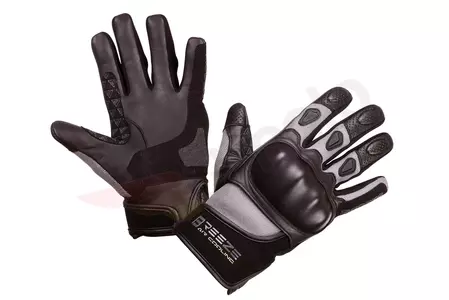 Modeka Breeze mănuși de vară pentru motociclete negru-gri 12 - 074240S12