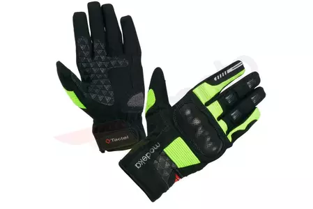 Modeka Fuego motociklističke rukavice, crne i neonske 6 - 07212043106