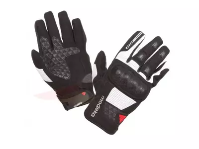 Ръкавици за мотоциклет Modeka Fuego черни и пепел 9-1