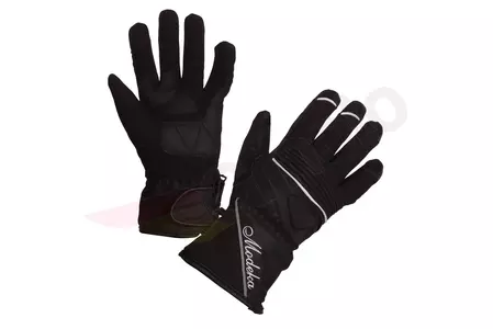 Modeka Janika Lady γάντια μοτοσικλέτας μαύρο και λευκό DL - 074280395DE