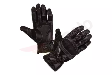 Modeka Sahara Krátke rukavice na motorku čierne 11-1