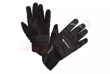 Modeka Sonora ръкавици за мотоциклет черни-неон 12-1