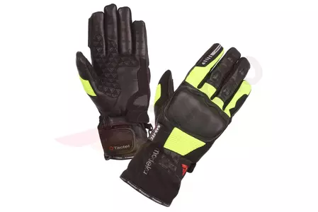 Modeka Tacoma Lady ženske motorističke rukavice, crne i neonske DXS-1