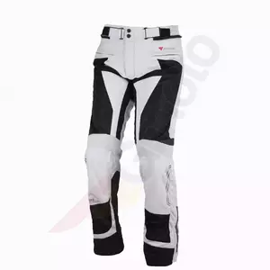 Pantaloni moto in tessuto Modeka Breeze nero e cenere 4XL - 085600P4XL