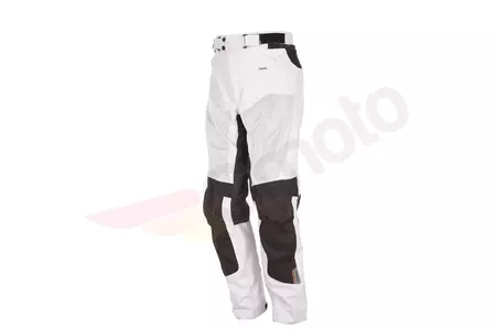Modeka Upswing textilné nohavice na motorku popolové 3XL - 085120P3XL