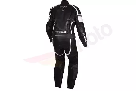 Modeka Chaser II кожен костюм за мотоциклет в черно и бяло L102-2