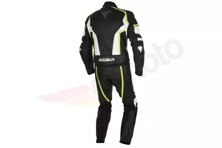 Modeka Chaser kožno motociklističko odijelo crno i neonsko 50-2