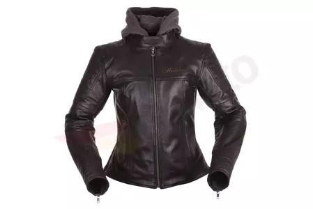 Modeka Edda Lady jachetă de motocicletă din piele neagră 34-1